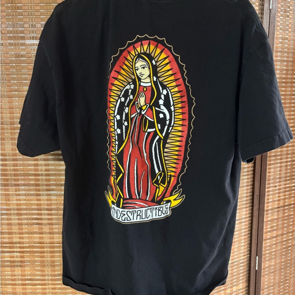 Indestructible Black Graphic T-Shirt